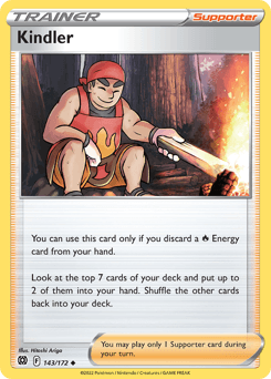 Kindler Brilliant Stars card