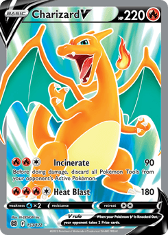Charizard V Brilliant Stars card
