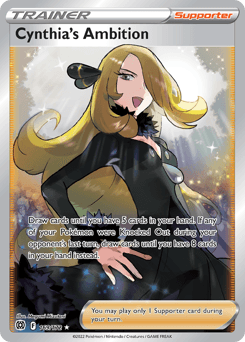 Cynthia's Ambition Brilliant Stars card