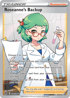 Roseanne's Backup Brilliant Stars card