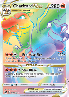 Charizard VSTAR Brilliant Stars card