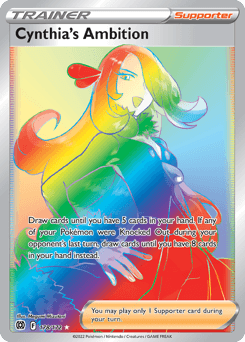 Cynthia's Ambition Brilliant Stars card