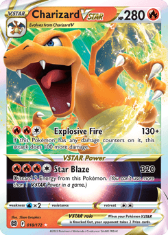 Charizard VSTAR Brilliant Stars card