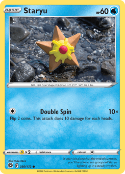 2022 Brilliant Stars Staryu #30