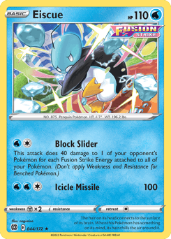 Eiscue Brilliant Stars card