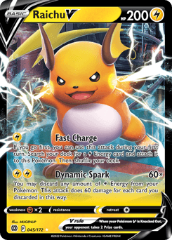 2022 Brilliant Stars Raichu V #45