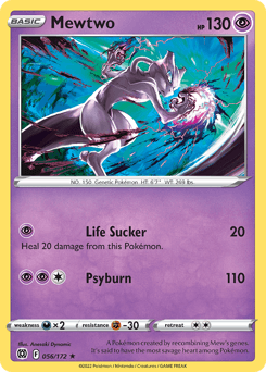 2022 Brilliant Stars Mewtwo #56