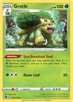 Grotle Brilliant Stars card