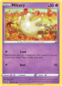 Milcery Brilliant Stars card