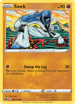 Sawk Brilliant Stars card