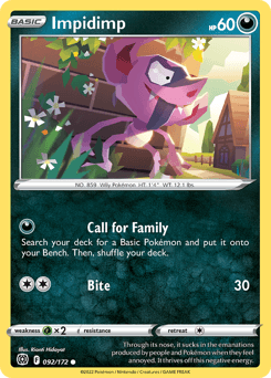 Impidimp Brilliant Stars card