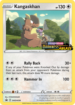 Kangaskhan SWSH Black Star Promos card