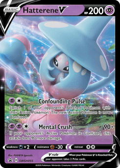 Hatterene V SWSH Black Star Promos card