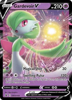 Gardevoir V SWSH Black Star Promos card