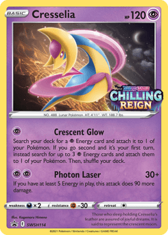 Cresselia SWSH Black Star Promos card