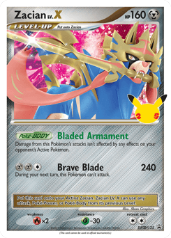 2019 SWSH Black Star Promos Zacian LV.X #SWSH135