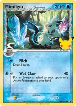 Mimikyu SWSH Black Star Promos card