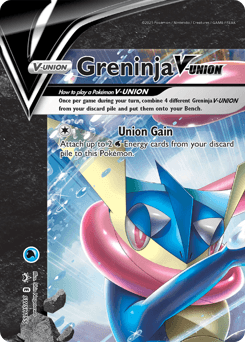 Greninja V-UNION SWSH Black Star Promos card