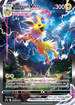 Jolteon VMAX SWSH Black Star Promos card