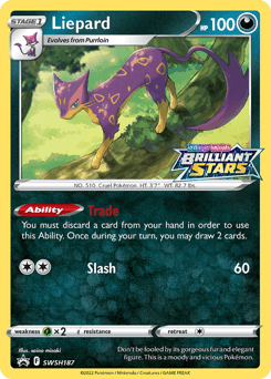 Liepard SWSH Black Star Promos card