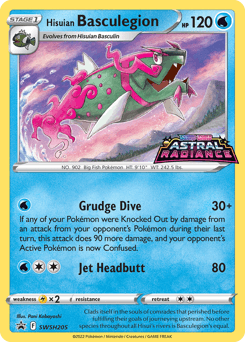 Hisuian Basculegion SWSH Black Star Promos card