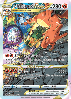 Charizard VSTAR SWSH Black Star Promos card