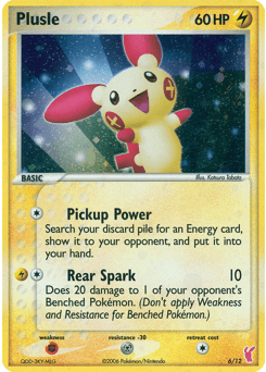 2006 EX Trainer Kit 2 Plusle Plusle #6