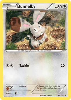 Bunnelby Kalos Starter Set card