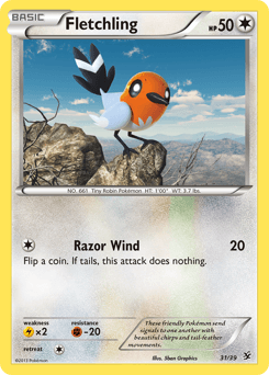 Fletchling Kalos Starter Set card