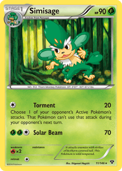 Simisage XY card