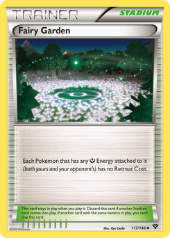 Fairy Garden XY card