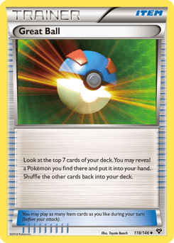 Great Ball XY card