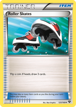 Roller Skates XY card