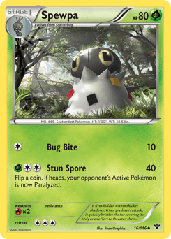 Spewpa XY card