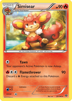 Simisear XY card