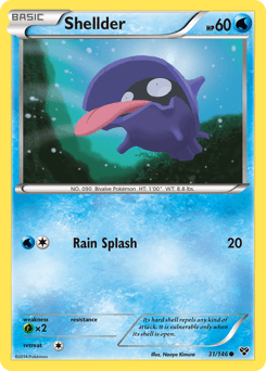 Shellder XY card