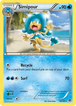 Simipour XY card