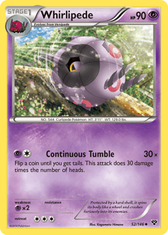 Whirlipede XY card