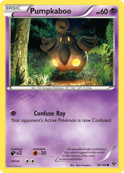 Pumpkaboo XY card