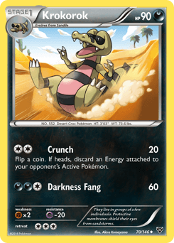Krokorok XY card