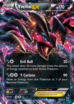 Yveltal-EX XY card