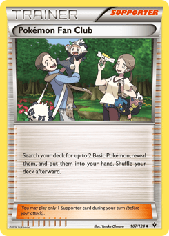 Pokémon Fan Club Fates Collide card