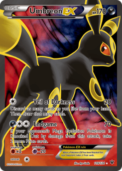 Umbreon-EX Fates Collide card