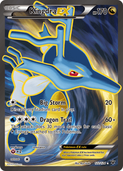 Kingdra ex Fates Collide card