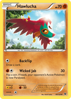 2016 Fates Collide Hawlucha #48