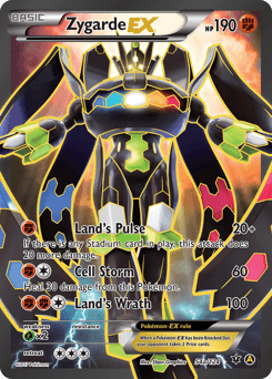 Zygarde-EX Fates Collide card