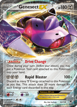 Genesect-EX Fates Collide card