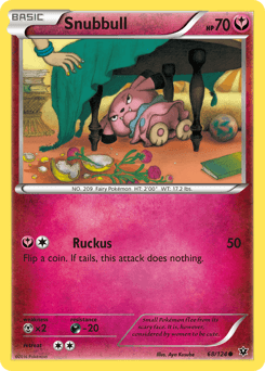 2016 Fates Collide Snubbull #68