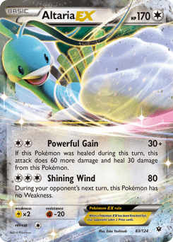 Altaria ex Fates Collide card