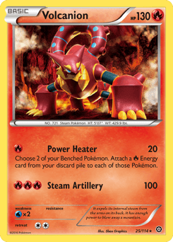 Volcanion Steam Siege card